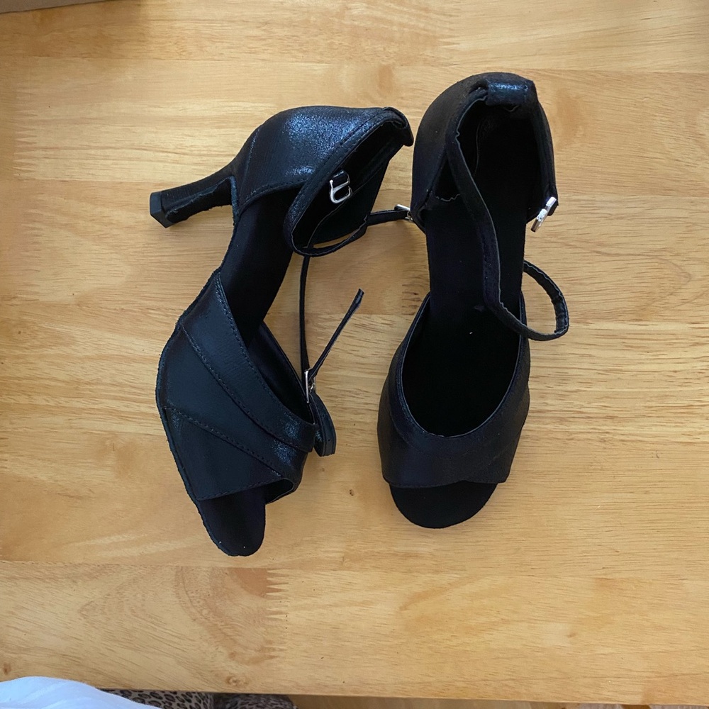 Elegant Black Women's Dance 3” Heels
